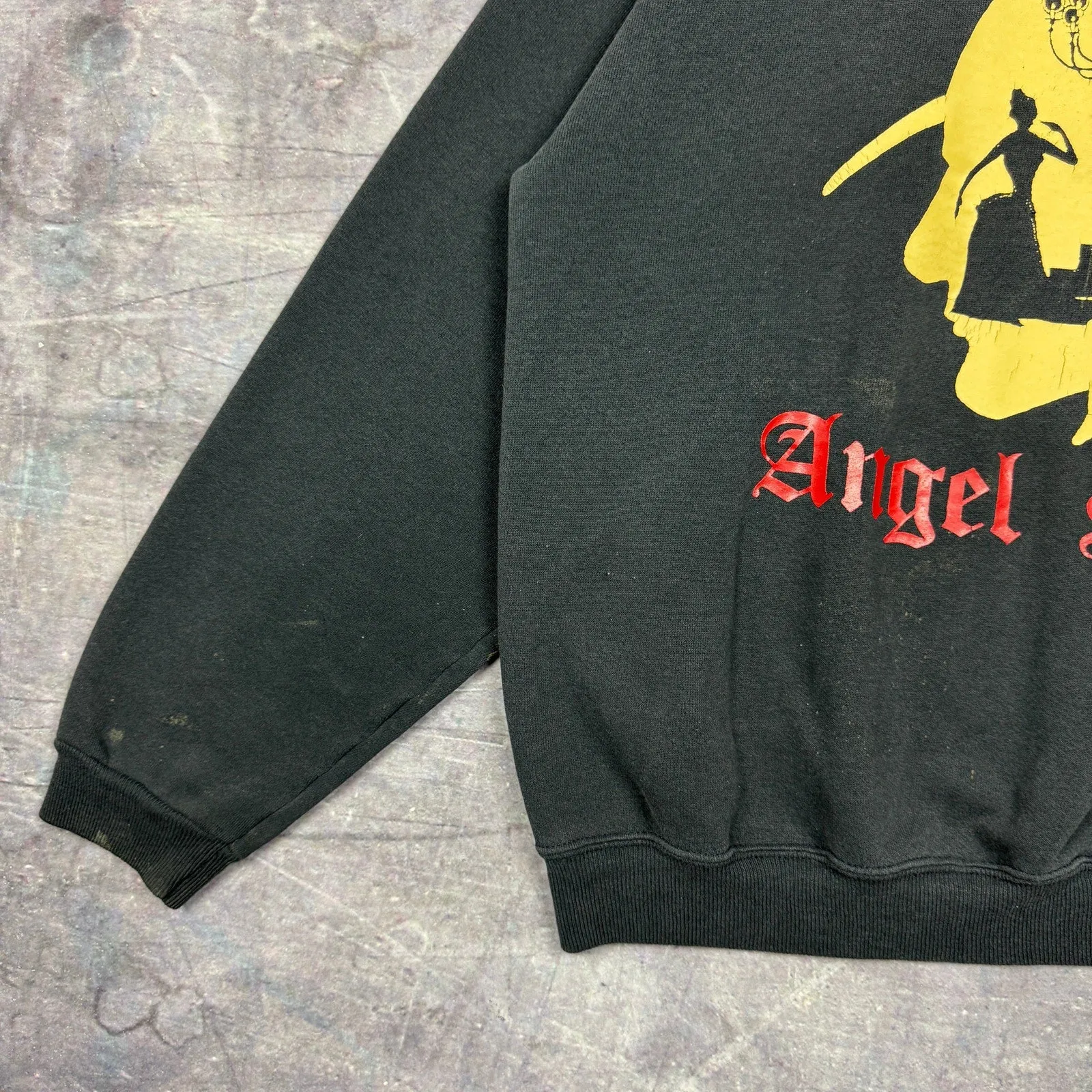 90s Angel Street Performing Arts Graphic Sweatshirt L 0035