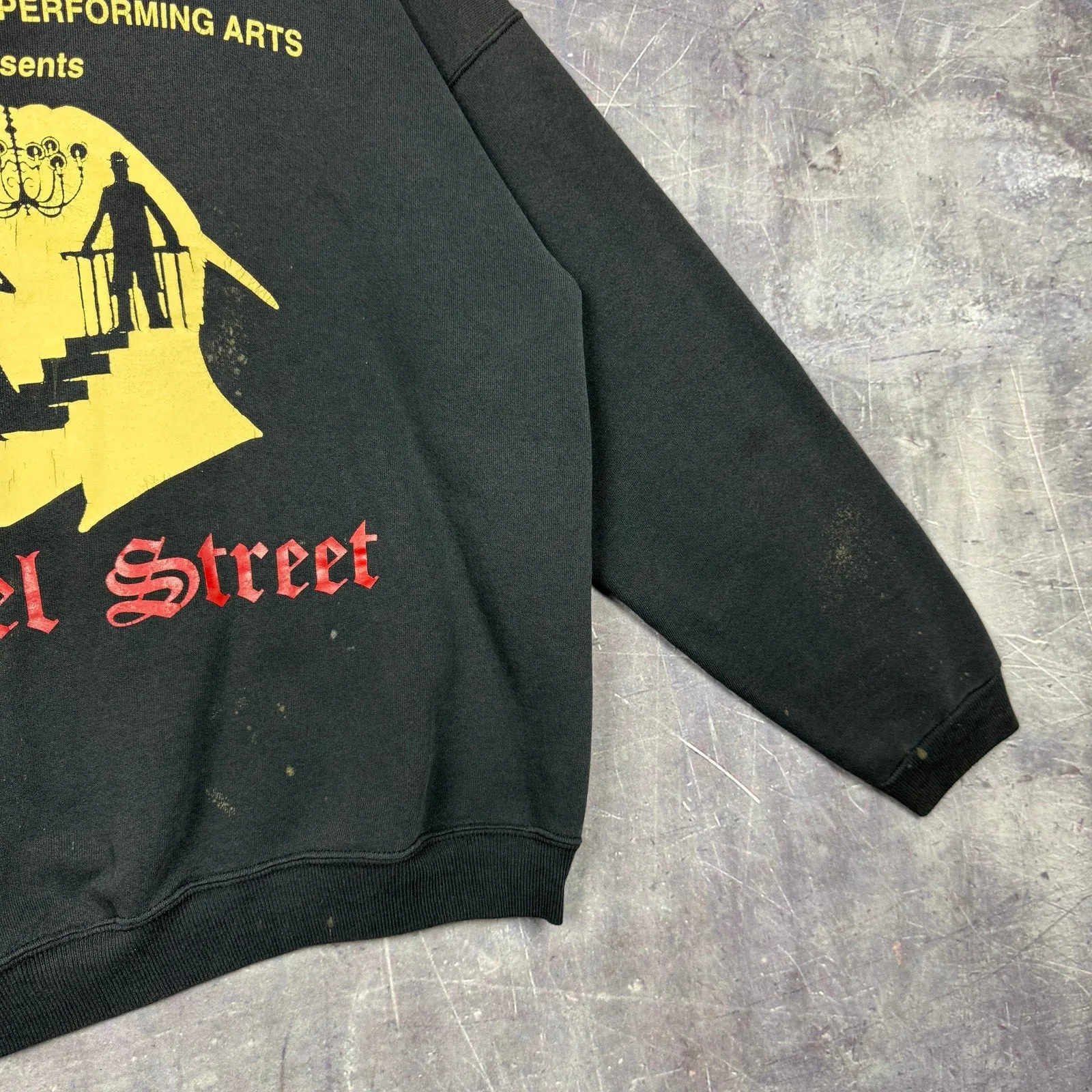 90s Angel Street Performing Arts Graphic Sweatshirt L 0035