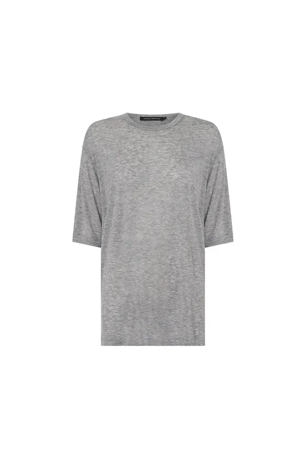 ASTRANTIA TEE - CHARCOAL MARLE