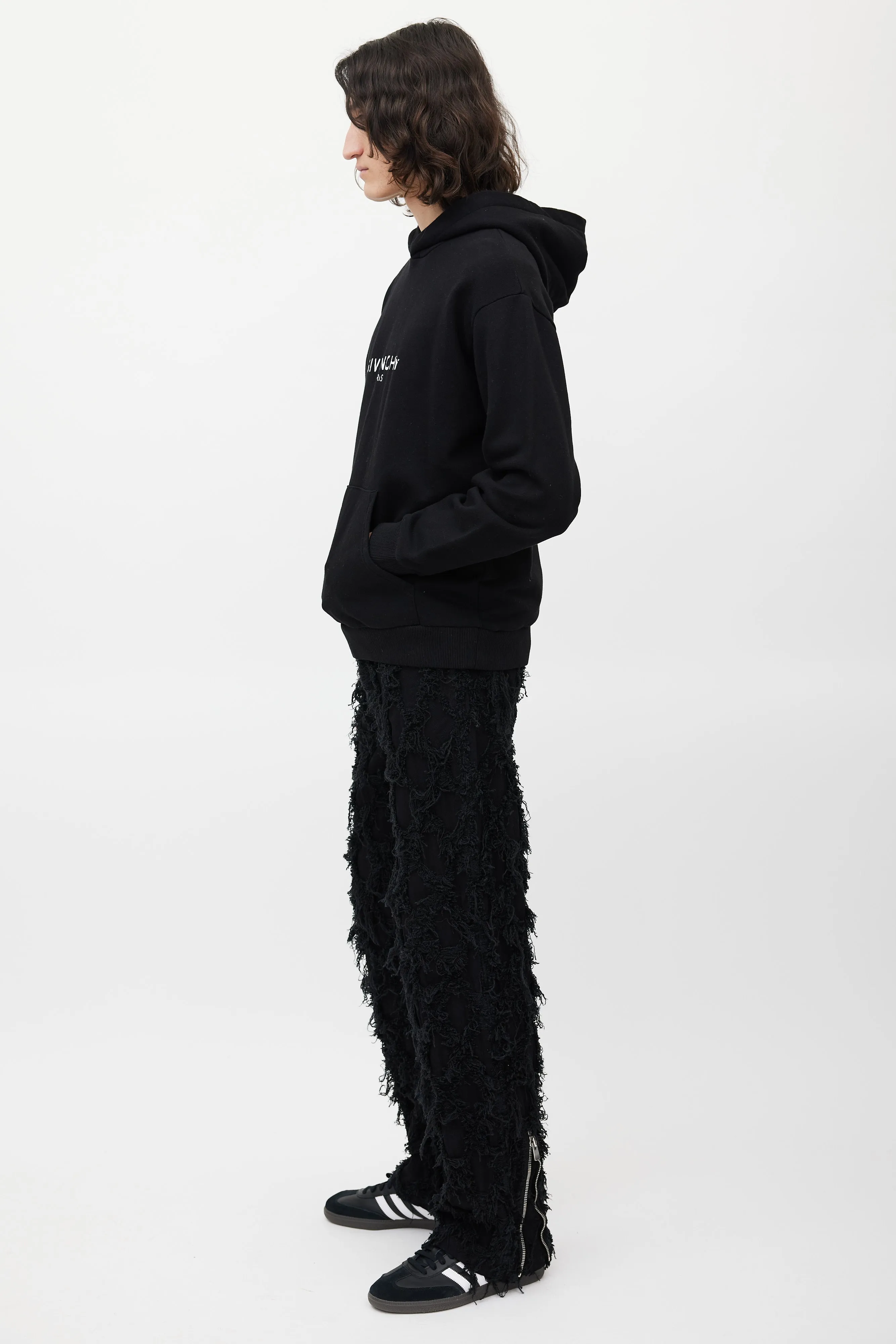 Black & White Logo Hoodie