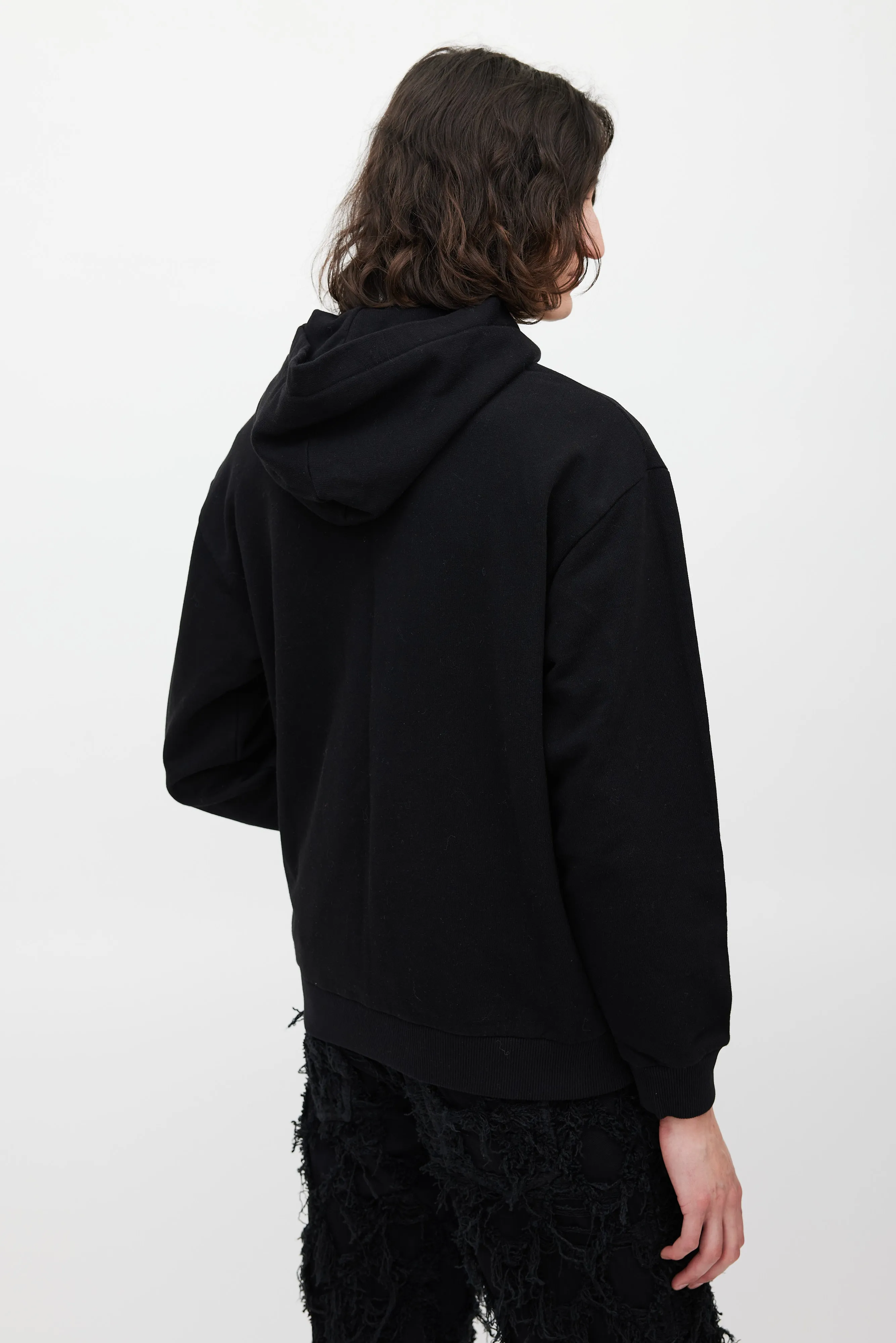 Black & White Logo Hoodie