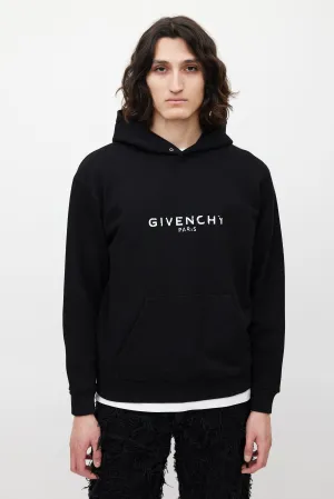 Black & White Logo Hoodie