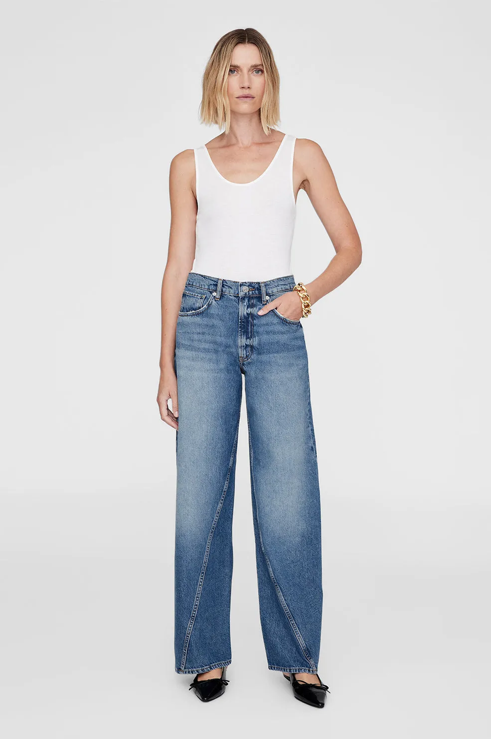 Brie Jean - Aegean Blue