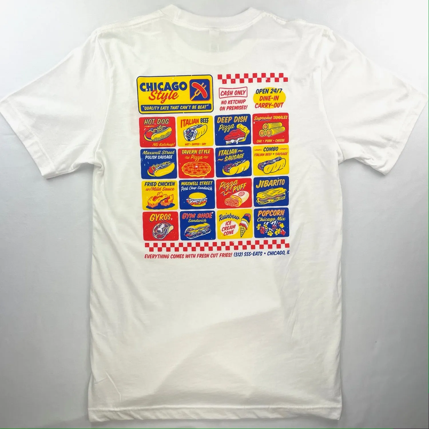 Chicago Style Eats Tee