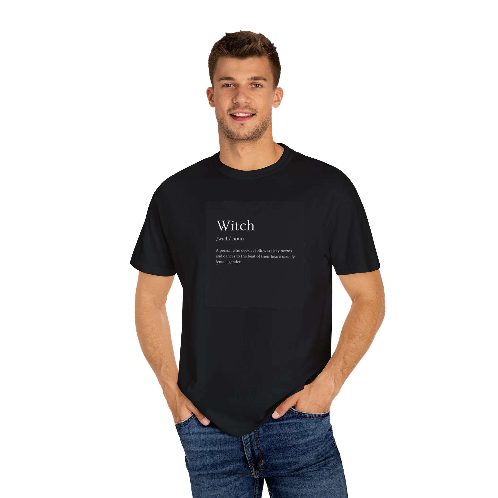 Define Witch - Unisex Garment-Dyed T-shirt