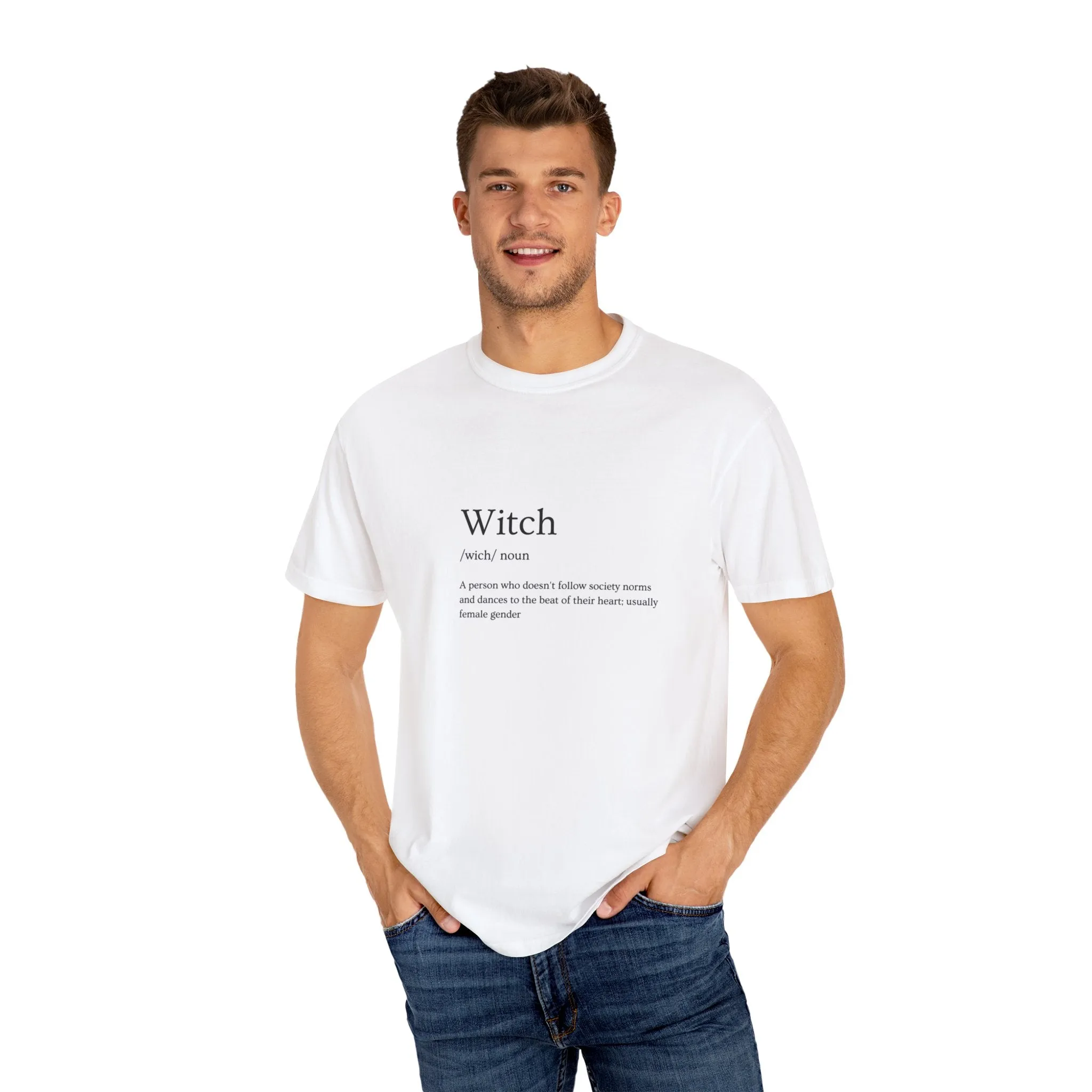 Define Witch - Unisex Garment-Dyed T-shirt