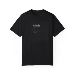 Define Witch - Unisex Garment-Dyed T-shirt