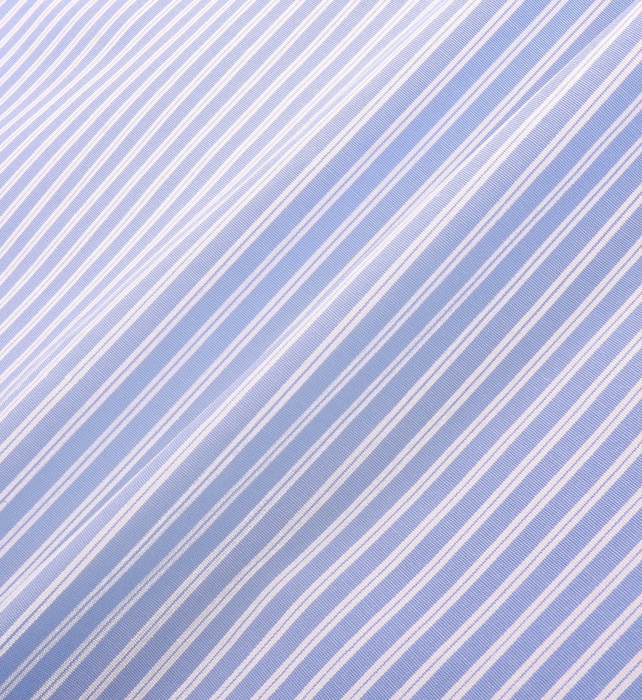 Hotel du Cap Cursive Pyjama Bottom - Blue Striped
