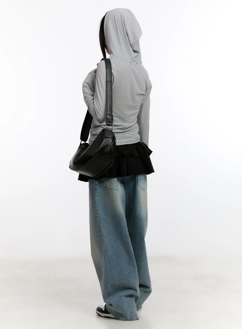 Jillie Washed Baggy Jeans CA508