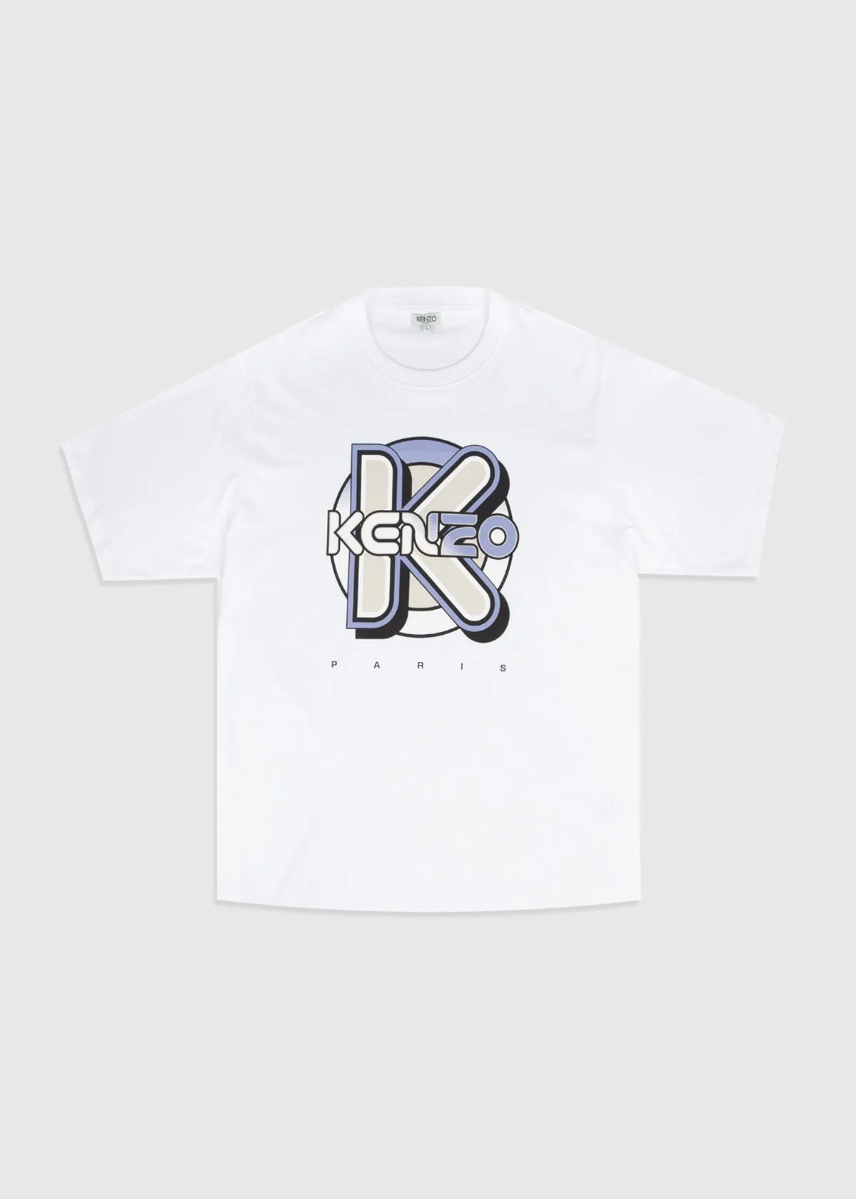 KENZO: WETSUIT OVERSIZED TEE [WHITE]