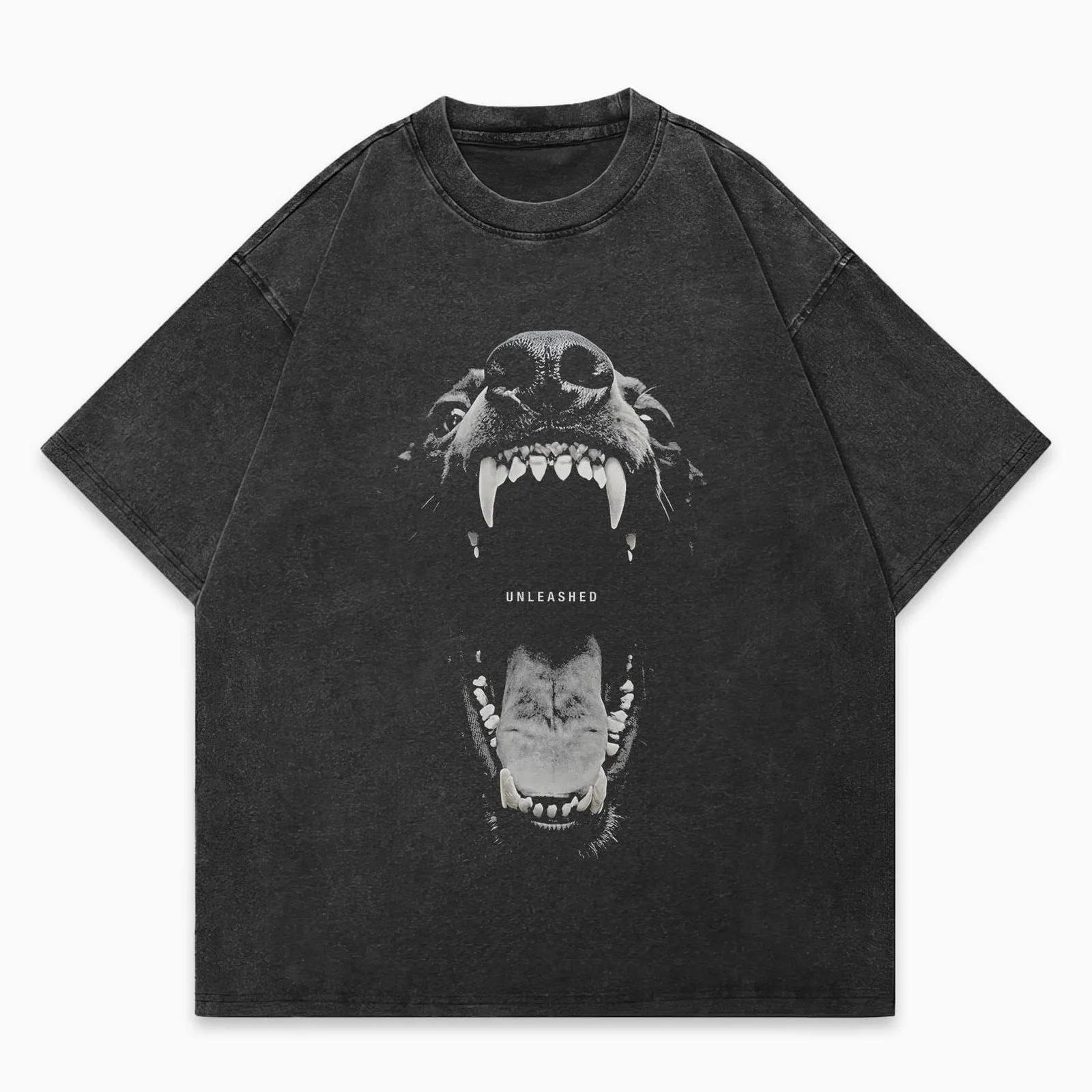 Mad Dog Doberman Washed Oversize T-Shirt