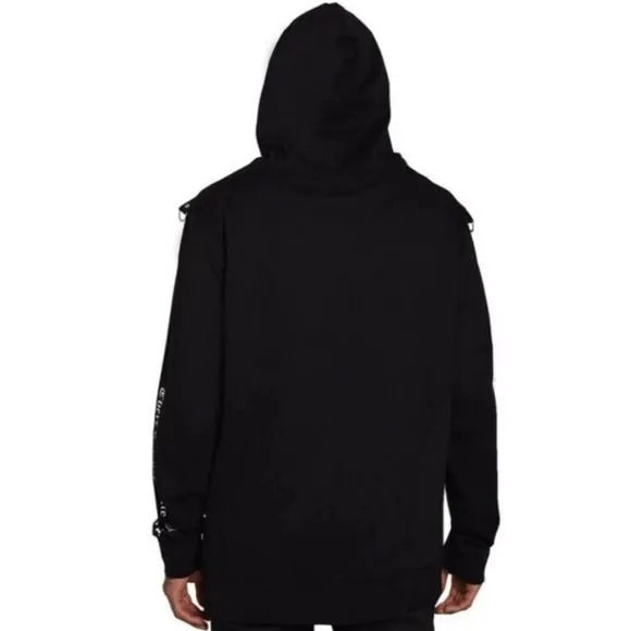 Mortate Est Pullover Hoodie | Black Soft Cotton