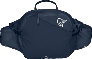 Norrøna Norrøna 6L Hip Pack Indigo Night | Buy Norrøna Norrøna 6L Hip Pack Indigo Night here | Outnorth