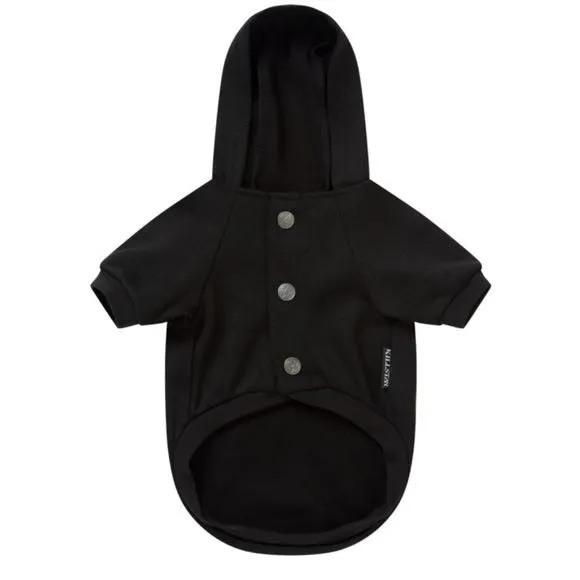Pets Hoodie | I Hex Normal People Graphic | Black Soft Jersey Cotton