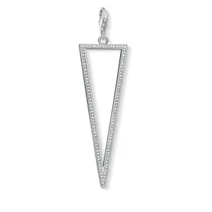 Sparkling Triangle Charm