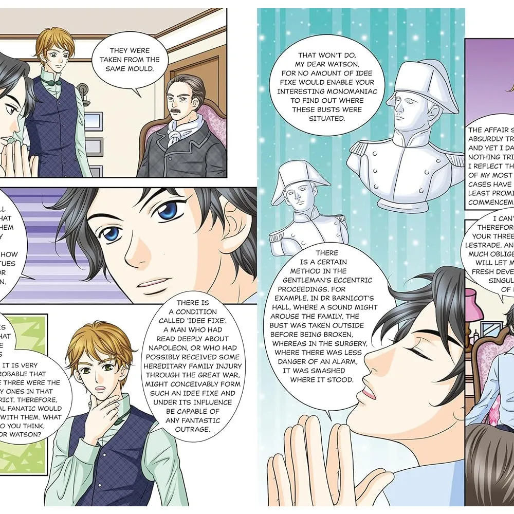 The Adventures of Sherlock Holmes Manga Classics