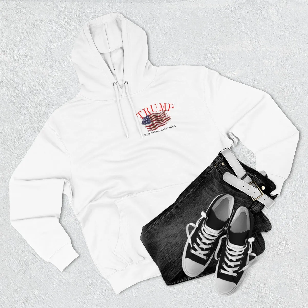 Unisex Premium Pullover Hoodie  (TRUMP)
