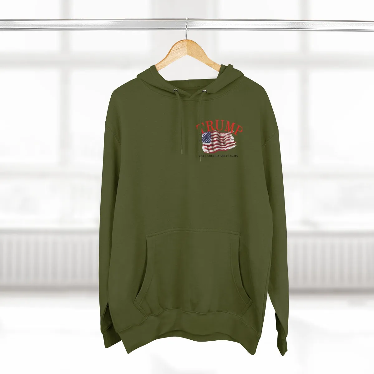 Unisex Premium Pullover Hoodie  (TRUMP)